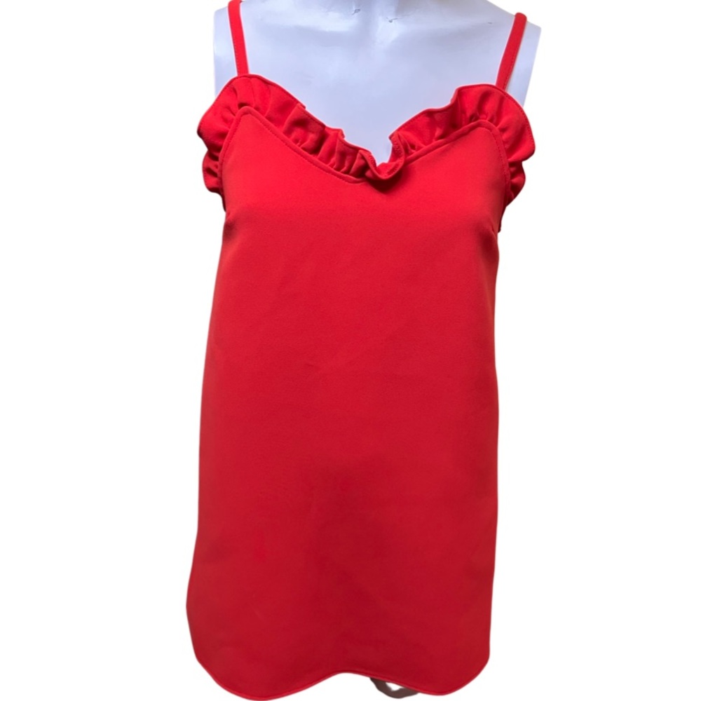 TopShop Ruffle Tank Dress - Picture 2 of 8